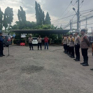 Anggota Polsek Balaraja Gelar Apel Pagi Bentuk Kesiap Siagaan Anggota Dalam Mengantisipasi Guantibmas