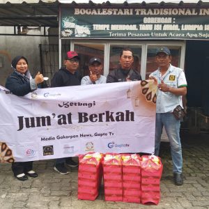 EXSIS Kembali Media Gakorpan Dan TV GAPTA Berbagi Nasi Boox Jum’at Berkah 