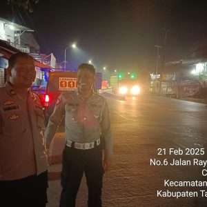 Anggota Polsek Balaraja Melaksanakan Giat KRYD Patroli Preventif Malam Hari Guna Antisipasi Guantibmas di Wilayah Hukum Polsek Balaraja Polresta Tangerang 