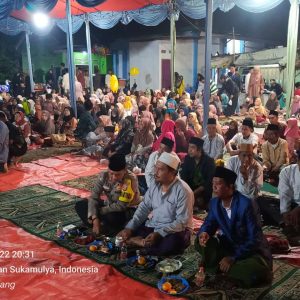 Himbauan Bhabinkamtibmas Polsek Balaraja Aipda Rahmat Acara PHBI Isra Miraj Agar Anak Muda Jauhi Narkoba & Miras
