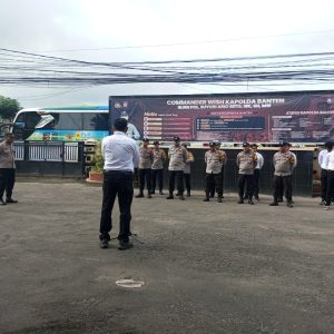Gelar Apel Pagi Bentuk Kesiap Anggota Polsek Balaraja Dalam Mengantisipasi Guantibmas di Wilayah Hukum Polsek Balaraja Polresta Tangerang 