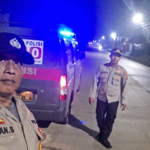Personil Polsek Balaraja Melaksanakan Rutinitas KRYD Patroli Preventif Malam Hari Guna Antisipasi Guantibmas di Wilayah Hukum Polsek Balaraja Polresta Tangerang    