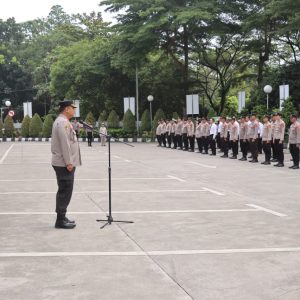 Wakapolresta Tangerang Pimpin Apel Pagi, Tekankan Quick Response Pelayanan Kepada Masyarakat