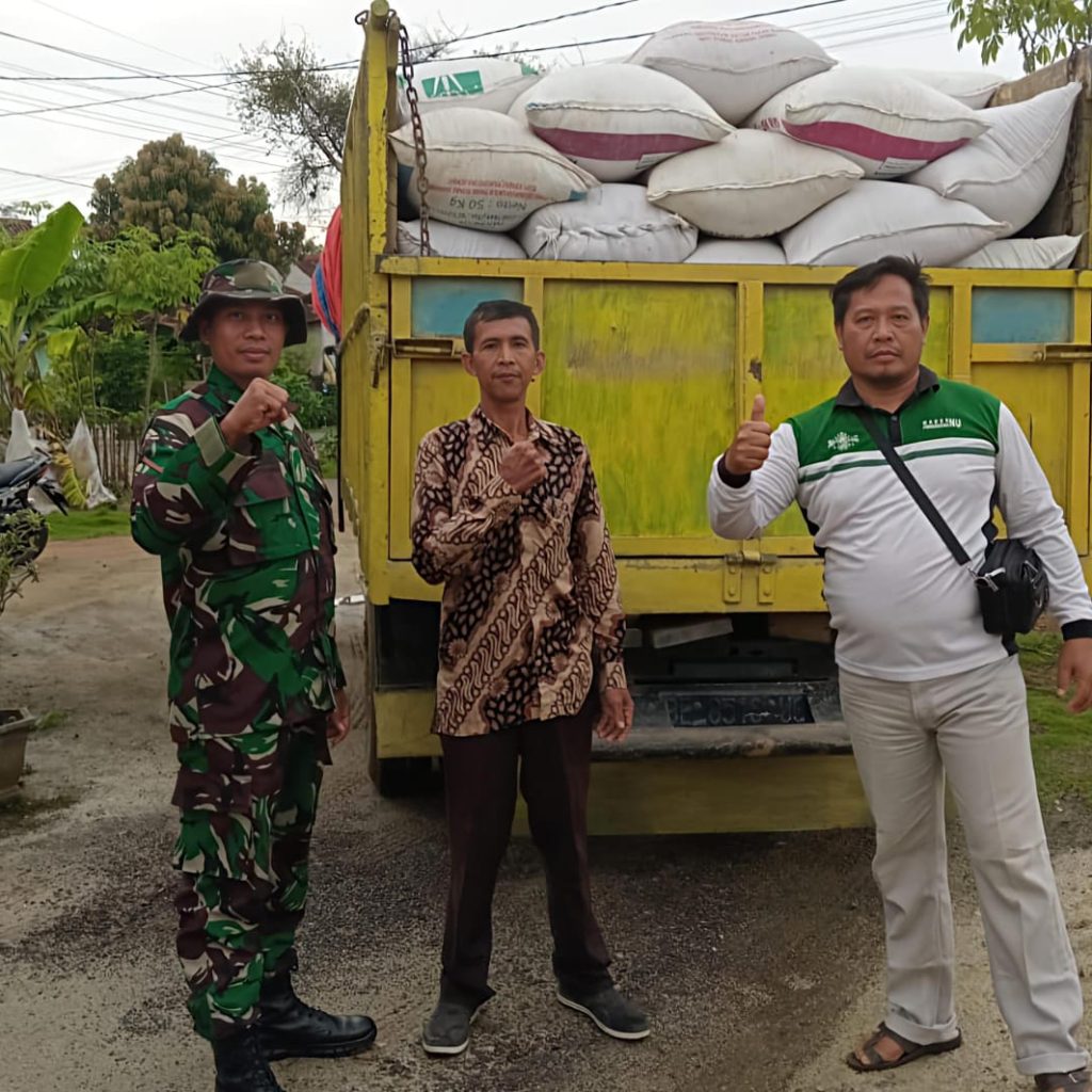 Maksimalkan Serapan Gabah, Babinsa Kodim 0429/Lamtim Gencar Laksanakan Sosialisasi Ke Petani
