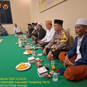 Pengajian Bulanan Desa Kubang Dihadiri Tiga Pilar & Semua Lembaga Desa Menjelang Bulan Suci Ramadhan