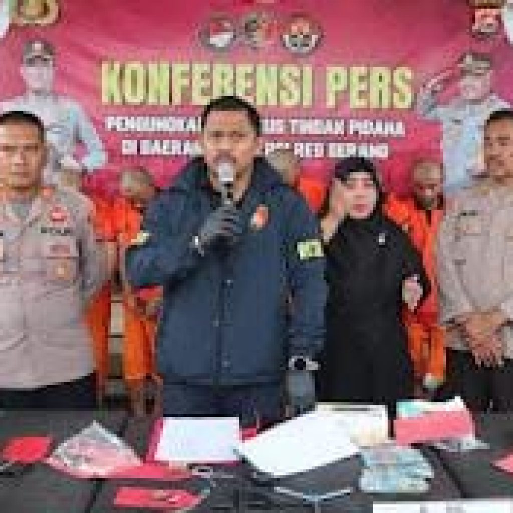 Tim Resmob Polres Serang Tangkap Diduga Pelaku Pencurian Spesialis Mobil Bak Antar Provinsi