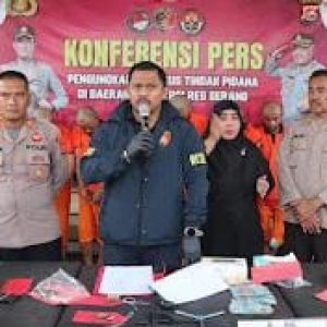 Tim Resmob Polres Serang Tangkap Diduga Pelaku Pencurian Spesialis Mobil Bak Antar Provinsi