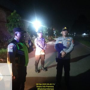 Giat Patroli Preventif Malam Hari Yang di Pimpin Oleh Pawas Iptu Suhendar Guna Antisipasi Guantibmas di Wilayah Hukum Polsek Balaraja Polresta Tangerangm    