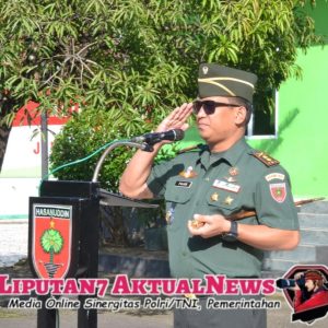 Apel Pengecekan dan Pemberangkatan Cuti Lebaran Kodim 1421/Pangkep
