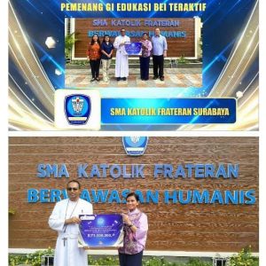 Selamat dan Sukses : SMAK Frateran Surabaya Raih Predikat Galeri Investasi BEI Edukasi Teraktif 2025   