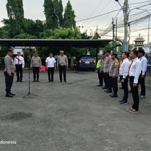 Apel Pagi Personil Polsek Balaraja Bentuk Kesiap Siagaan Anggota Dalam Mengantisipasi Guantibmas di Wilayah Hukum Polsek Balaraja Polresta Tangerang 