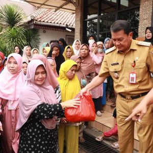 Bupati Tangerang Mengawasi Pelaksanaan GPM di Kecamatan Balaraja