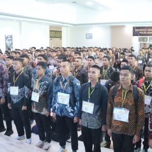 Polresta Tangerang Gelar Penandatanganan Pakta Integritas dan Pengambilan Sumpah Seleksi Penerimaan Akpol dan Bintara Polri T.A. 2025