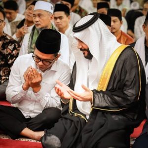 Gubernur Banten Andra Soni Sambut Imam Besar Masjidil Haram Syekh Abdurrahman Al Ausy