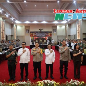 Kapolresta Tangerang Hadiri Rapat Koordinasi Pengamanan Idul Fitri 1446H
