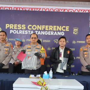 Polresta Tangerang Ungkap Pelaku Mutilasi di Tangerang   
