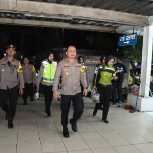 Pastikan Mudik Aman dan Lancar, Kapolresta Tangerang Turun Langsung Cek Jalur Mudik di Rest Area Tol KM. 43 