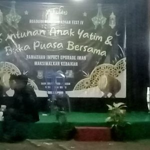 Kegiatan Santunan Anak Yatim Dan Bukber Di Desa Marga Mulya , Berjalan Dengan Penuh Khimad    