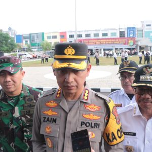 Ratusan Personil Gabungan Siap Amankan Malam Takbir dan Shalat Ied di Tangerang