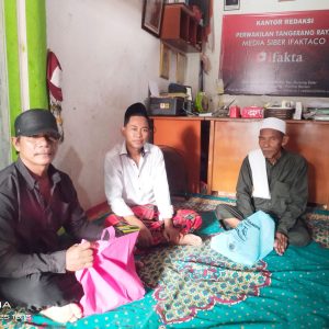 H. Sapturi Tokoh Masyarakat Desa Sidoko Apresiasi Kegiatan Tali Kasih dan Santunan Anak Yatim