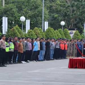 Kapolresta Tangerang Pimpin Apel PAM Malam Takbir Hari Raya Idul Fitri 1446