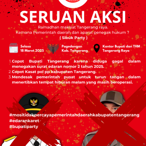 Amuk Akan Adakan Unjuk Rasa di Kantor Bupati Tangerang