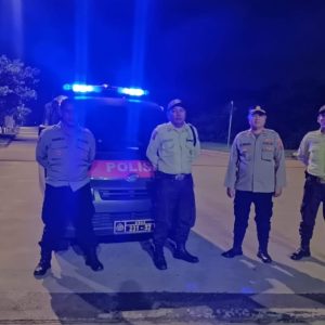 Personil Polsek Pasar Kemis Melaksanakan Patroli KRYD Preventif Malam Hari Guna Mencegah dan Antisipasi Gangguan Kamtibmas   