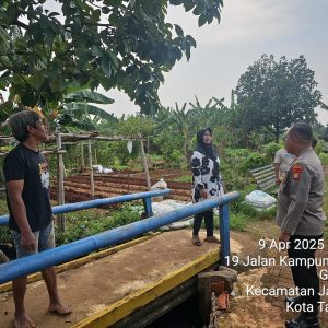 Kapolsek Jatiuwung Berikan Apresiasi  Terhadap KWT Gemas Implan 