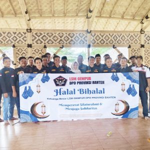 Perkuat Barisan, DPD LSM GEMPUR Gelar Acara Halal Bihalal Dan Siapkan Ekspansi Ke 8 Daerah
