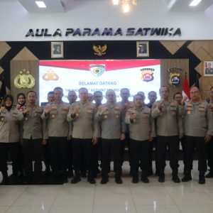 Kapolresta Tangerang Terima Kunjungan Tim Wasops Ketupat Maung 2025 dari Itwasum Polri