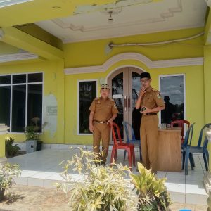 Pekerjaan Desa Bandar agung Diperiksa Inspektorat,LSM.AKSI serta DPC AJOI kawal hingga tuntas