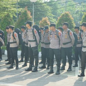 61 Personel Polresta Tangerang Siap Amankan Pemungutan Suara Ulang di Kabupaten Serang