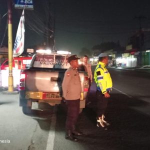 Giat KRYD Patroli Preventif Malam Hari Personil Polsek Balaraja Dalam Mengantisipasi Guantibmas di Wilayah Kecamatan Balaraja