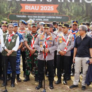 Kapolri Pimpin pembukaan Jambore Karhutla Riau 2025: pemuda ujung tombak penjaga kelestarian lingkungan   