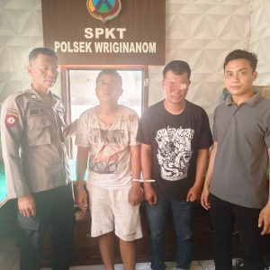 Polsek Wringinanom Amankan Dua Pelaku Curat di Kios Seblak Pasinan