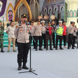 Polresta Tangerang Gelar Apel Pengamanan MTQ XXII Provinsi Banten di Alun-Alun Kabupaten Tangerang