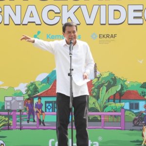 Bupati Tangerang Resmikan Stadion Mini Kecamatan Legok, Kolaborasi Pemkab dan Snack Video   