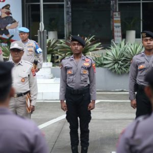 Wakapolresta Tangerang Pimpin Apel Pagi, Tekankan Kedisiplinan dan Larangan Narkoba   