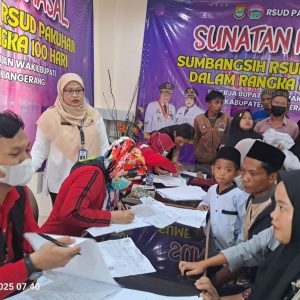 Sebanyak 217 Anak di Sunat Masal di RSUD Pakuhaji Kabupaten Tangerang