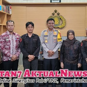 Pererat Sinergi, Kapolres Pangkep Sambut Hangat Silaturahmi Pengurus KBPP
