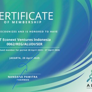 Econext Ventures Resmi Terdaftar Di ALUDI (Asosiasi Layanan Urun Dana Indonesia).