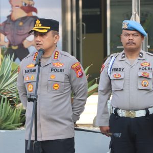 Apel Pagi Kapolresta Tangerang : Polresta Tangerang Siap Tindak Tegas Aksi Premanisme