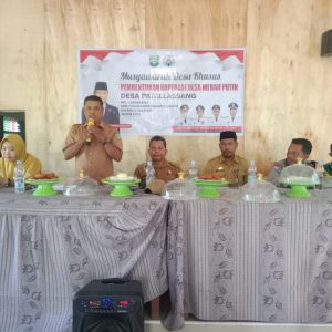 Musyawarah Pembentukan Koperasi Merah Putih Desa Patallassang Kecamatan Labakkang Kabupaten Pangkep
