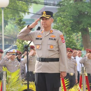 Polresta Tangerang Gelar Upacara Harkitnas ke-117, Wakapolresta Sampaikan Pesan Persatuan Bangsa