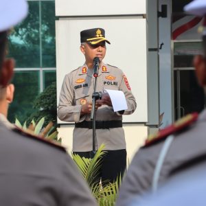 Polresta Tangerang Gelar Upacara Pembukaan Latja Taruna Akpol TK III/57 Batalyon Adhi Wiratama