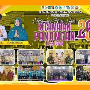 Purwahidin, Kepala Desa Mekar Jaya Ucapkan Selamat Hari Jadi ke-26 Kecamatan Panongan