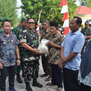 Dandim 1421/Pangkep Gelar Kunjungan Kerja dan Bakti Sosial di Kepulauan Liukang Tangayya
