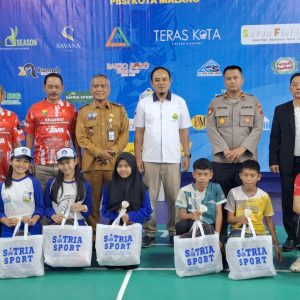 Cetak Bibit Unggul Polri dan PBSI Gelar Kejurkot Kapolresta Malang Kota Open 2025