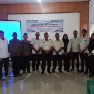 Musyawarah Desa Pembentukan Koperasi Merah Putih Desa Manakku Kecamatan Labakkang Kabupaten Pangkep