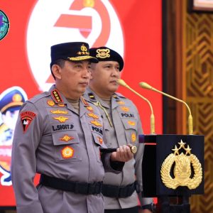 *Kapolri Pimpin Upacara Pemuliaan Nilai-Nilai Tribrata Peringati Hari Bhayangkara ke-79*